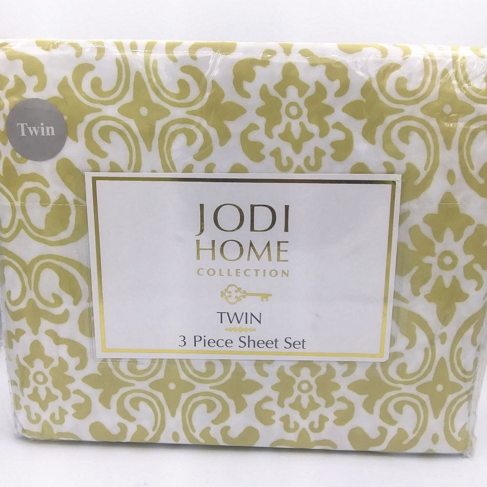 TWIN 3pc sheet set- JODI home collection